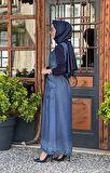 MissWhence Kot Elbise 35807 Lacivert
