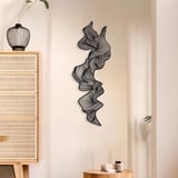 Modern Metal Duvar Tablosu – Salon, Ofis ve Kafe Dekoru | Premium Metal Duvar Süsü | Şık Minimal Duvar Dekorasyonu