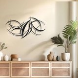 Modern Metal Duvar Tablosu – Salon, Ofis ve Kafe Dekoru | Premium Metal Duvar Süsü | Şık Minimal Duvar Dekorasyonu