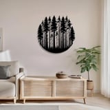 Modern Metal Duvar Tablosu – Salon, Ofis ve Kafe Dekoru | Premium Metal Duvar Süsü | Şık Minimal Duvar Dekorasyonu