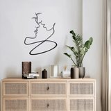 Modern Metal Duvar Tablosu – Salon, Ofis ve Kafe Dekoru | Premium Metal Duvar Süsü | Şık Minimal Duvar Dekorasyonu