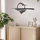 Modern Metal Duvar Tablosu – Salon, Ofis ve Kafe Dekoru | Premium Metal Duvar Süsü | Şık Minimal Duvar Dekorasyonu
