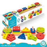 Circle Toys Ahşap Geometrik Şekiller