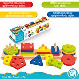 Circle Toys Ahşap Geometrik Şekiller