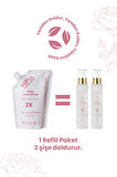 Bade Natural Gül Suyu Gözenek Sıkılaştırıcı Aydınlatıcı ve Arındırıcı Tonik Refill 200 ml %100 Doğal ve Saf