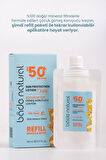 Bade Natural Çocuk Güneş Koruyucu Losyon 50+ SPF Yüksek Korumalı %100 Doğal Refill Paket 110 ml