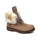 Caterpillar Utah Fur Bej Kadın Bot