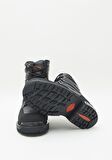 Black Hakiki Deri Kadın Bot & Bootie HD1777063203