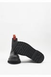 Black Hakiki Deri Erkek Bot & Bootie Polperro