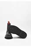 Black Hakiki Deri Erkek Bot & Bootie Polperro