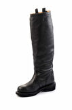 Black Hakiki Deri Kadın Bot & Bootie HD0777163203