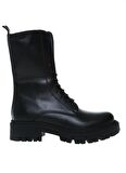 Hush Puppies Deri Siyah Kadın Çizme 031Z101823