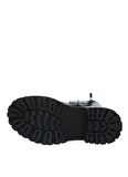 Hush Puppies Deri Siyah Kadın Çizme 031Z101823