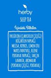 Sleep Tea Uyku Öncesi Rahatlatıcı Pasifloralı Bitki Çayı 4'lü Paket