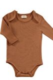 Flavor 3 Parça Unisex Bebek Uzun Kollu Pamuk Bodysuit Takımı Yenidoğan ve Çocuk Hediye Seti