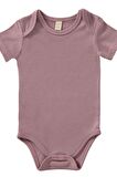 Unisex 4 Parça Kısa Kollu Bebek Bodysuit Seti - Softly Clouds