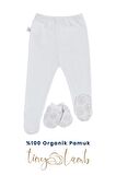 Lamb Bebek 3'lü Takım Yenidoğan Bodysuit Patikli Pijama Eldiven Seti