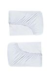 tinylamb Sıvı Geçirmez Pamuklu Lastikli Çarşaf 60x120 - 2 Adet