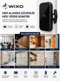WIXO Elektronik Şifreli ve Kartlı Kabin Kilidi | Akıllı Dolap Kilidi | RFID Kartlı Dijital Kilit