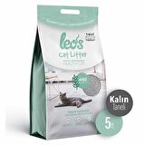 Leos Cat Litter Doğal Bentonit Kedi Kumu Kalın 5 Lt 