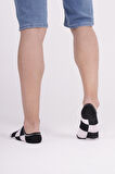 The Socks 3 Çift Desenli Erkek Görünmez Çorap (151P) Renkli Erkek Çorap