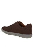 Greyder 00124 Mr Kauçuk Taban Deri Kahverengi Erkek Günlük Ayakkabı