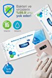 Deep Fresh Alkollü Antiviral Islak Mendil 56 Yaprak