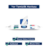 DeepFresh Mop Uyumlu İz Bırakmaz Yer Temizleme Havlusu 50 Yaprak
