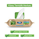 DeepFresh Biodegredable Yüzey Temizleme Havlusu 100 Yaprak