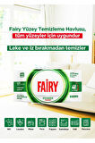 Fairy Power Wipes Yüzey Temizleme Mendili 100 Yaprak | Beyaz Sabun | Beyaz Sirke & Karbonat