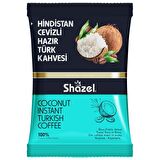 SHAZEL Hindistan Cevizli Hazır Türk Kahvesi 100G x 4 Adet
