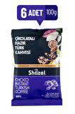 Shazel Special Çikolatalı Hazır Türk Kahvesi 100g x 6 adet