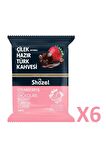 Shazel Çilekli Hazır Türk Kahvesi 100 G X 6 Adet