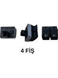 Cam Düğmesi Sol Vw Transporter T5-T6 7E0959855A