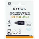 Syrox 3.0 Type-C Usb Uç Çıkış Otg Dönüştürücü DT13