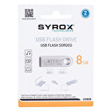 SYROX USB Flash Bellek Metal 8GB
