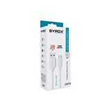Syrox C107 18W Micro USB Şarj & Data Kablosu