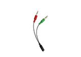 Syrox C119 3.5 mm Kulaklık ve Mikrofon Ayırıcı Kablo