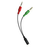 C119 Kulaklık Mikrofon Ayırıcı Audio Kablo