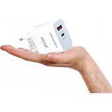 Dramex Dpq20b USB 20 Watt Hızlı Şarj Aleti Beyaz