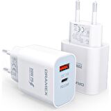 Dramex Dpq20b USB 20 Watt Hızlı Şarj Aleti Beyaz
