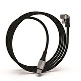 Syrox C132TL 30W PD Type-C Lightning İphone Oyun İçin Özel Tasarim Hasir Hızlı Şarj Data Kablosu