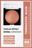 Terracota Allık 10 Gr 05 Coffe Peach, Kolay Dağılım, Topaklanmaz, Ince-pürüzsüz Doku, Canlı Görünüm