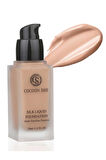 Silk Liquid Fondöten 04 Camel, Su Geçirmez, Islak Bitişli, İpeksi-Prüzsüz Doku, Hipoalerjenik
