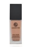 Silk Liquid Fondöten 04 Camel, Su Geçirmez, Islak Bitişli, İpeksi-Prüzsüz Doku, Hipoalerjenik