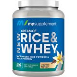 Mysupplement Cream Of Rice Whey Vanilya 1200g