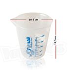 ISOLAB 500ml Ölçü Kabı Beher Mavi Skala