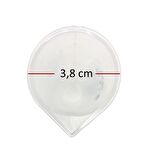 ISOLAB 250ml Plastik Mezür Mavi Skala