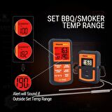 ThermoPro TP08S WiFi Kablosuz Saplamalı Yemek Termometresi