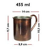Bakır Kupa Bardak Mug